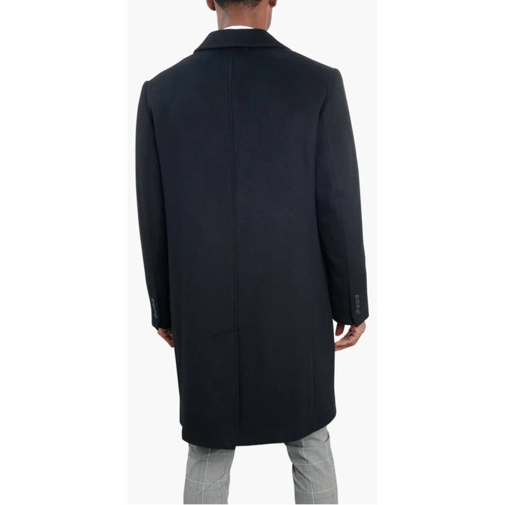 London Fog Men's 3-Buttoned Black Wallstreet Trench Size 42S - Picture 3 of 8